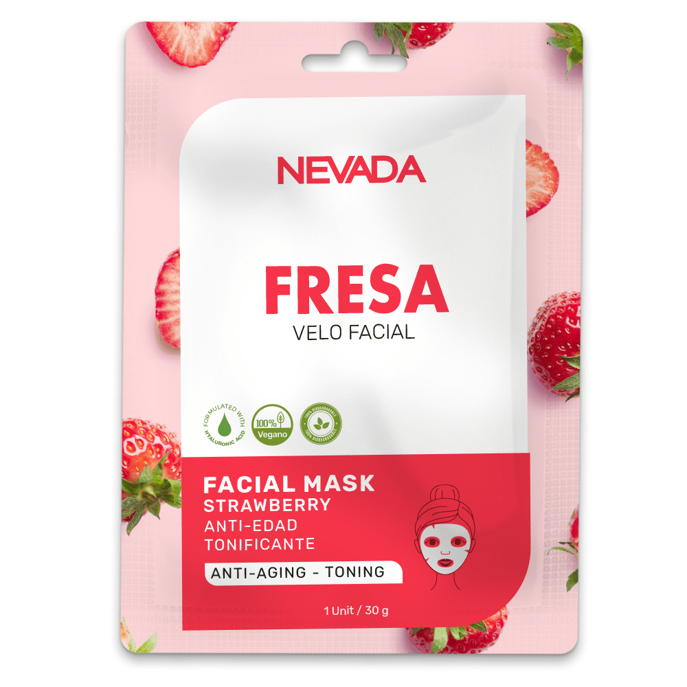 Strawberry Facial Sheet Mask 1 unit / 30 g